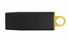 Memoria Usb Kingston Datatraveler Exodia 128 Gb, Usb 3.2, Negro/amarillo