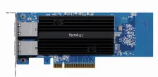 Tarjetas De Red Synology E10g30-t2 Pci Express, Rj-45 2, 10000 Mbit/s, Alámbrico, Azul, Multicolor
