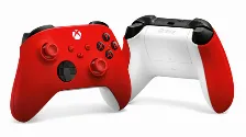 Control Microsoft Xbox Wireless Controller Interfaz Bluetooth, Conectividad Inalámbrico, Color Rojo, Blanco