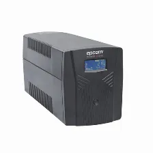 No Break Epcom Epu1500lcd 1.5 Kva / 900 W, 6 Salidas Ac, Negro