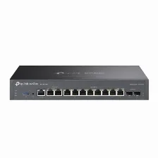 Ruteador Alambrico Tp-link Omada Er7412-m2 2.5 Gigabit Ethernet, Gigabit Ethernet, 7 Rj-45