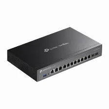 Ruteador Alambrico Tp-link Omada Er7412-m2 2.5 Gigabit Ethernet, Gigabit Ethernet, 7 Rj-45