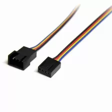 Cable Extensor Pwm 4 Pines Alimentacion Ventilador Fan Placa Base Macho A Hembra, Cable Adaptador Extensor
