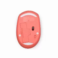 Mouse Getttech Gac-24405r óptico, 2 Botones, 1600 Dpi, Rf Inalámbrico, Rojo