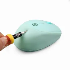 Mouse Getttech Gac-24408m óptico, 2 Botones, 1600 Dpi, Rf Inalámbrico, Blanco
