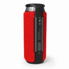 Bocina Getttech Gbs-31504r 2.0, 3.5 Mm, Bt, Inalámbrico Y Alámbrico, Teléfono Móvil/teléfono Inteligente, Negro, Rojo