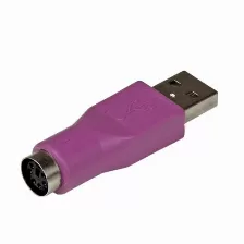 Adaptador Startech Conversor Ps/2 Minidin A Usb Para Teclado - Ps/2 Hembra - Usb A Macho, (gc46mfkey)