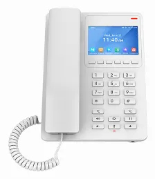 Tela‰fono Ip Grandstream Ghp630 / Tela‰fono Ip Con Pantalla Lcd A Color 3.5 , 2 Laneas Sip Con 2 Cuentas, Codec Opus, Ipv4/ipv6, Con Gestia“n En La Nube Gdms, Blanco