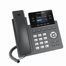 Teléfono Ip Grandstream Networks Grp2612g Terminal Con Conexión Por Cable, Poe, 4 Líneas, Negro