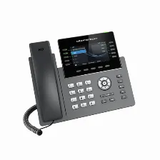 Teléfono Ip Grandstream Networks Grp2615 Terminal Con Conexión Por Cable, Poe, 10 Líneas, Negro, Gris