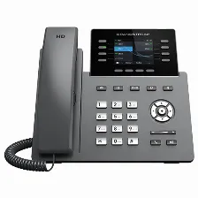 Teléfono Ip Grandstream Networks Grp2624 Terminal Con Conexión Por Cable, Poe, 8 Líneas, Negro