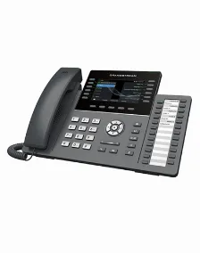 Teléfono Ip Grandstream Networks Grp2636 Terminal Con Conexión Por Cable, Poe, 12 Líneas, Negro