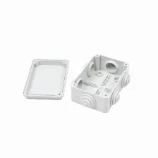 Cajas De Conexiones Gewiss Gw-44-005, Pvc, Blanco, Ip55, 120 Mm, 80 Mm, 50 Mm