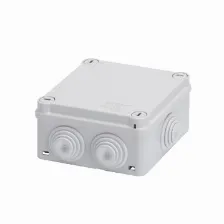 Cajas De Conexiones Gewiss Gw-44-024, Tecnopolímero, Gris, Ip55, En 60754-2, Ik08, En 61140, 100 Mm, 50 Mm