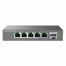 Switch Grandstream Networks Gwn7700m No Administrado, Rj-45 5, 2.5g Ethernet (100/1000/2500), Negro