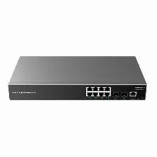 Switch Grandstream Gwn7801 Gigabit Administrable / 8 Puertos 10/100/1000 Mbps + 2 Puertos Sfp Uplink / Compatible Con Gwn Cloud