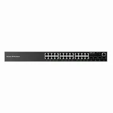 Switch Grandstream Networks Gwn7803p Gestionado, L2+, Rj-45 24, Gigabit Ethernet (10/100/1000), Negro
