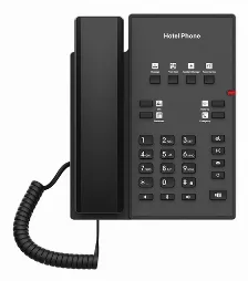 Teléfono Ip Fanvil H1 Poe, 2 Líneas, Negro