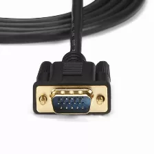 Adaptador Vídeo Startech.com Vga (d-sub) A Hdmi + Micro Usb, 3 M, Negro