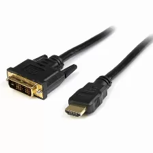 Adaptador Vídeo Startech.com Hdmi A Dvi-d, 0.91 M, Negro