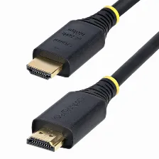 Cable Hdmi Startech.com V. 2.1, 0.5 M, 48 Gbit/s, Negro
