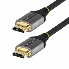 Cable Hdmi Startech.com V. 2.0b, Canal Ethernet, 0.5 M, Negro, Gris