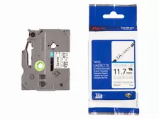 Cinta Brother Hse231 Termorretra?ctil Texto Negro Sobre Fondo Blanco 11.7mmx1.5m