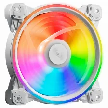 Ventilador Xpg Hurricane 120 Argb Pwm 12 Cm, 2000 Rpm, Led Multi, Blanco