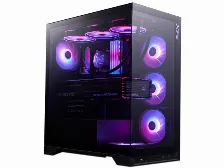 Gabinete Xpg Invader X Btf, Midi-tower, Atx/micro-atx/mini-itx, Sin Fuente, 5 Ventiladores, Negro