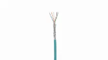 Bobina Panduit Isfch6x04atl-ug Cat6a, 305 M, Sf/utp (s-ftp), Verde Azulado