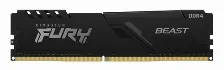 Memoria Ram Kingston Fury Beast, 16gb, Ddr4, 3200mhz, Cl16, Dimm, Negro