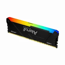 Memoria Ram Kingston Fury Beast Rgb 16gb Ddr4, 3200mhz