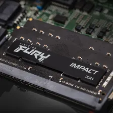 Memoria Ram Sodimm Para Laptop Kingston Fury Impact 8gb, 3200mhz, Ddr4, Cl20, Negro