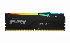 Memoria Ram Kingston Fury Beast Rgb 32gb Ddr5, 5200 Mhz, 288-pin Dimm