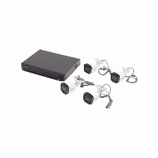 Kit De Vigilancia Hikvision Cctv, Dvr 4 Canales, 4 Camaras Bala 5mp 3k, Accesorios De Instalacion