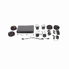 Kit De Vigilancia Hikvision Cctv, Dvr 4 Canales, 4 Camaras Bala 5mp 3k, Accesorios De Instalacion