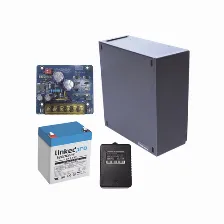 Kit Con Fuente Plb2 Con Salida De 12 Vcc A 1.5 Amper, Incluye Transformador Y Batera?a De 12 V A 5.5 Amper