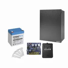 Kit Con Fuente Plb3 Con Salida De 12 Vcc A 4 Amper, Incluye Transformador Y Batera?a De 12 V A 5.5 Amper