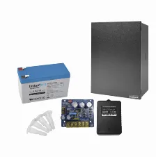 Kit Con Fuente Plb3 Con Salida De 12 Vcc A 4 Amper, Incluye Transformador Y Batera?a De 12 V A 7 Amper