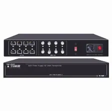 Kit De Transceptor Activo De 8 Canales / Video+poder En Un Solo Cable Utp / 150 Metros En 4k, 200 Metros En 5 Mp/ Enva­a 36 Vcc Y Recibe 12 Vcc / Todo Incluido Para Rack / Compatible Con Ca¡maras H...