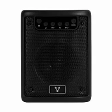 Bafle Karaoke Vorago Ksp-180 Usb, Negro