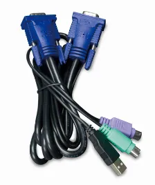 Cables Para Kvm Planet Kvm-kc1-5 Usb, Ps/2, 5 M, D-sub Port (15 Female)