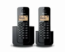 Teléfono Panasonic Kx-tgb112meb Wired & Wireless Headset, Identificador De Llamadas, Negro
