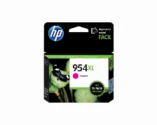 Cartucho Original De Tinta Magenta Hp 954xl (l0s65al), De Alto Rendimiento Para Officejet Pro 8210/8710/8720/8730