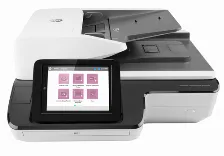 Escaner Hp Scanjet Enterprise Flow Scanjet Enterprise Flow N9120 Fn2 Resolución 600 X 600 Dpi, Escáner A Color, Negro, Blanco