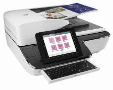 Escaner Hp Scanjet Enterprise Flow Scanjet Enterprise Flow N9120 Fn2 Resolución 600 X 600 Dpi, Escáner A Color, Negro, Blanco