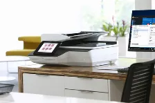 Escaner Hp Scanjet Enterprise Flow Scanjet Enterprise Flow N9120 Fn2 Resolución 600 X 600 Dpi, Escáner A Color, Negro, Blanco