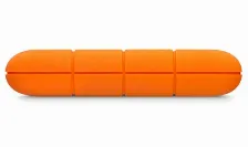 Disco Duro Externo Lacie Rugged Mini 4 Tb, Micro-usb B 3.2 Gen 1 (3.1 Gen 1), Naranja