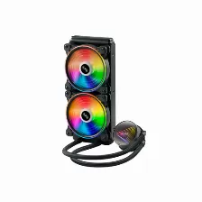 Enfriamiento Liquido Xpg Levante X Aluminio 240 Mm, 2x12cm Rgb