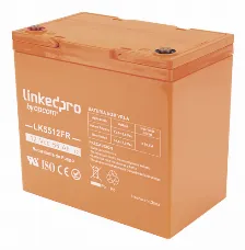 Bateria Linkedpro Lk5512fr Vrla Agm, 12 V, 55000 Mah, Naranja